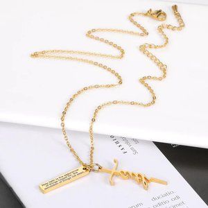 New Cross Faith Necklace Makes a Perfect Gift